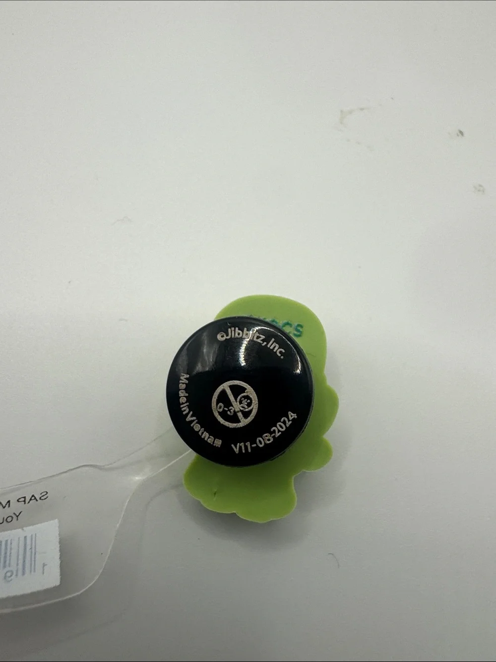 NWT CROCS Young Fairy Princess Jibbitz Green and Purple Kids Shoe Charm